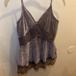 Paper Crane Velvet Tank